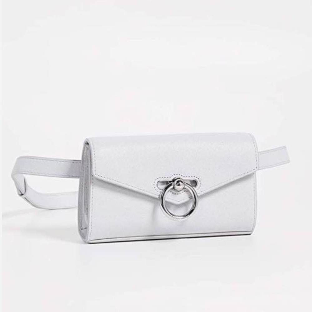 NWT!! Rebecca Minkoff Jean Belt Bag in Ice Grey